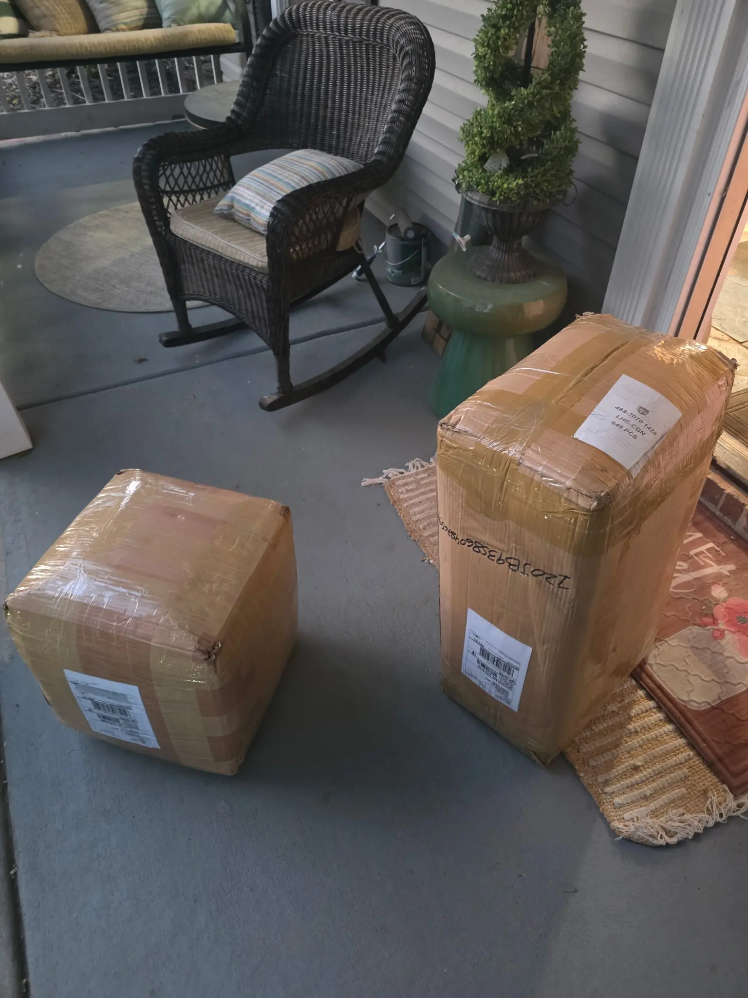 Pickup & Delivery — job site cleared