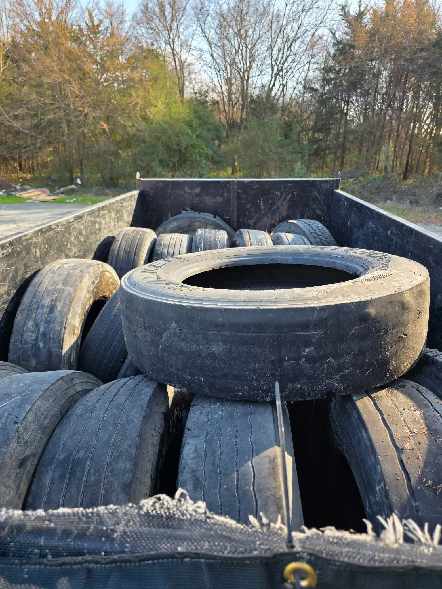 Tire removal and hauling service in Charlotte, NC